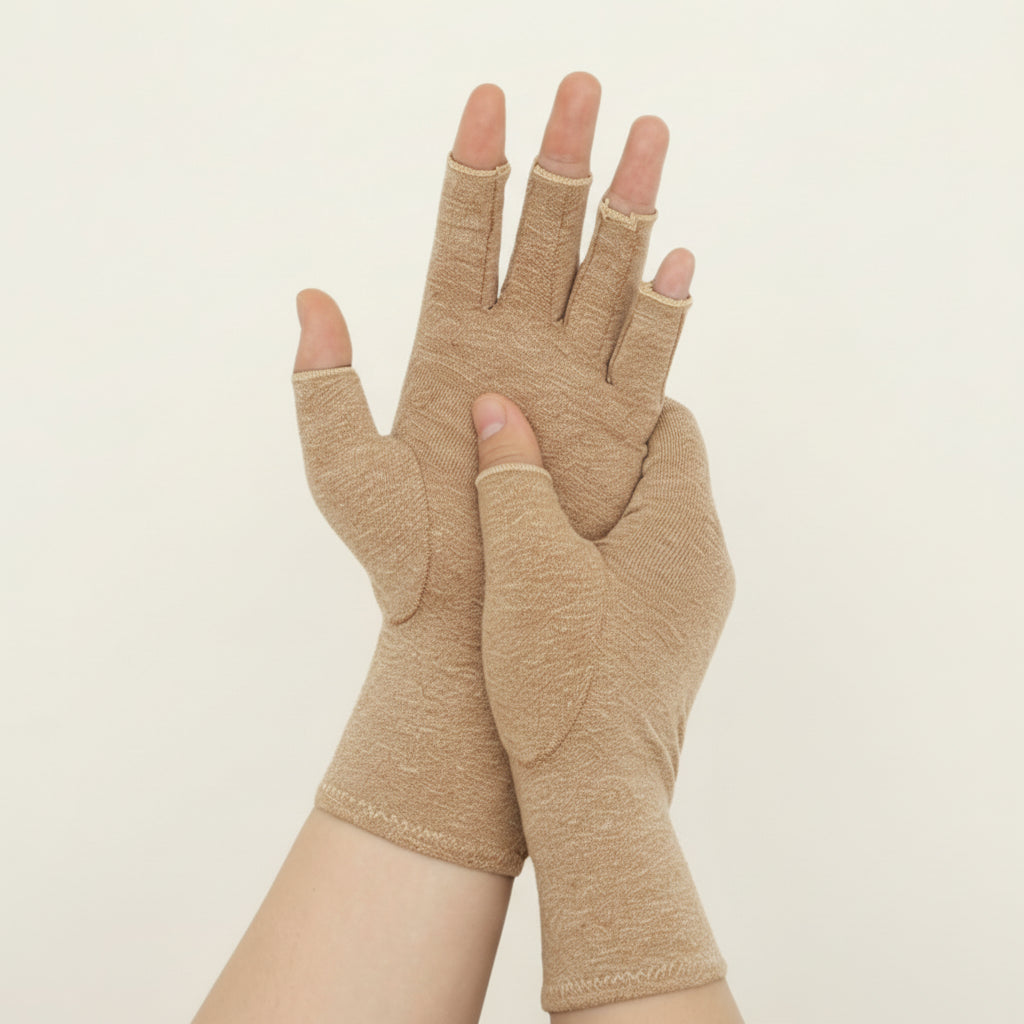 Pain off gloves beige
